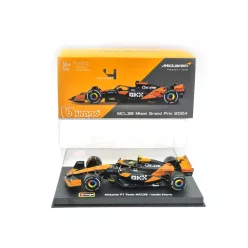   McLaren MCL38 F1 #4 (2024) - Lando Norris - WITH DRIVER - Bburago - 1:43