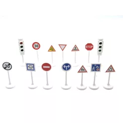 Traffic sign set - Norev - 1:64