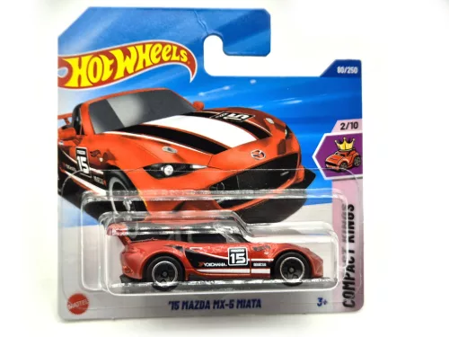 Hot Wheels Mazda MX-5 Miata (2015) - Compact Kings 2/10 - 80/250 - Hot Wheels - 1:64