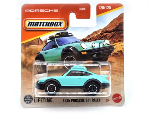 Porsche 911 Rally (1985) - 120/125 - blister pack - Matchbox - 1:64