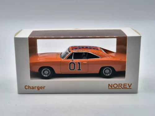 Dodge Charger #1 (1969) - The Dukes of Hazzard - General Lee - Norev - 1:43