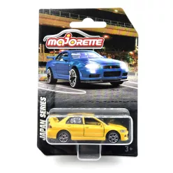 Mitsubishi Lancer Evolution EVO - yellow - Majorette - 1:64