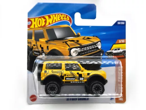 Hot Wheels Ford Bronco (2021) - HW Race Day 1/10 - 20/250 - Hot Wheels - 1:64
