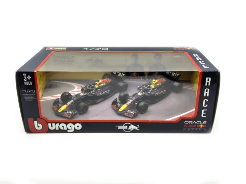 Red Bull RB20 F1 set (2024) - #1 Max Verstappen - #11 Sergio Perez - Bburago - 1:43
