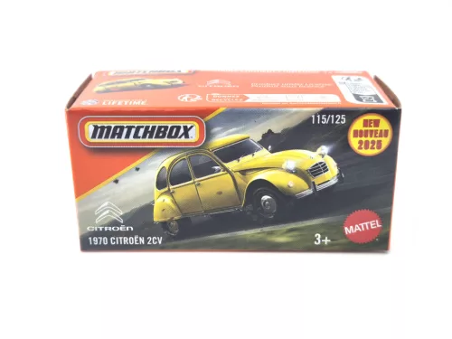 Citroen 2CV duck (1970) - 115/125 - Matchbox - 1:64