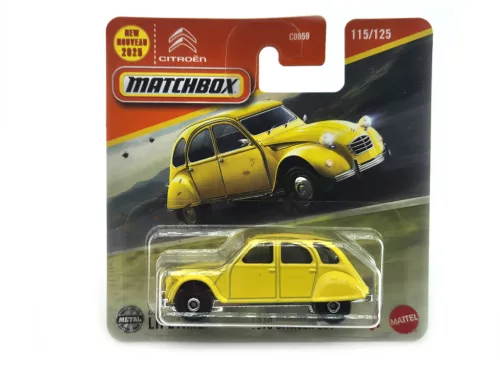 Citroen 2CV duck (1970) - 115/125 - blister pack - Matchbox - 1:64
