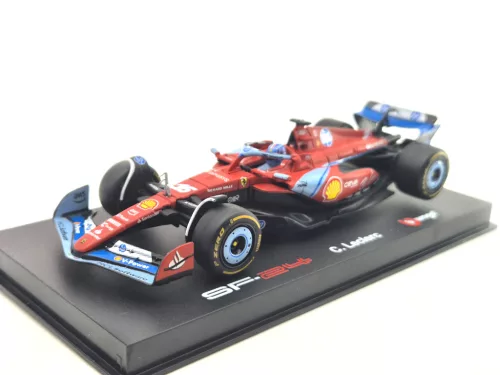 Ferrari SF-24 F1 #16 (2024) - Miami GP - Charles Leclerc - WITH DRIVER - Bburago - 1:43