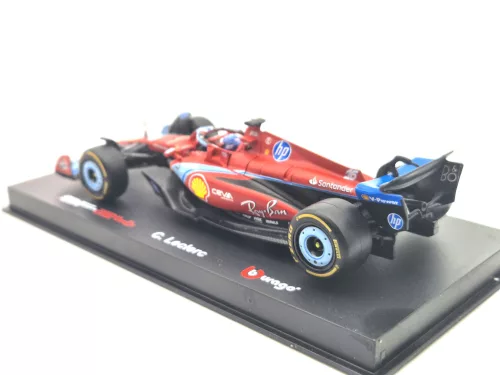 Ferrari SF-24 F1 #16 (2024) - Miami GP - Charles Leclerc - WITH DRIVER - Bburago - 1:43