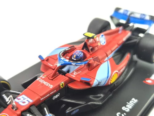 Ferrari SF-24 F1 #55 (2024) - Miami GP - Carlos Sainz - WITH DRIVER - Bburago - 1:43