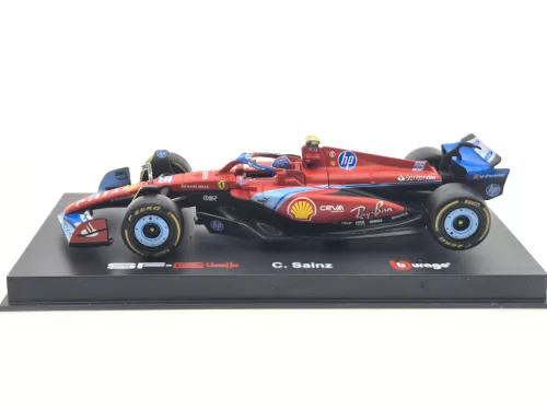 Ferrari SF-24 F1 #55 (2024) - Miami GP - Carlos Sainz - WITH DRIVER - Bburago - 1:43