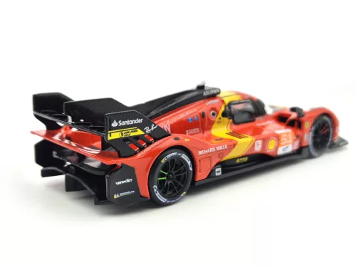 Ferrari 499P 3.0L Turbo V6 #51 - winner 24h Le Mans (2023) - Alessandro Pier Guidi - James Calado - Antonio Giovinazzi - Bburago - 1:43