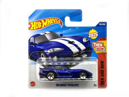 Hot Wheels '96 Dodge Viper GTS - Then and Now 4/10 - 176/250 - Hot Wheels - 1:64