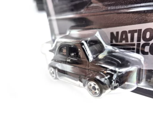 Hot Wheels '60s Fiat 500 D Modified - Silver Series 3/5 - long card - Hot Wheels - 1:64