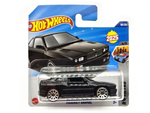 Hot Wheels Maserati Shamal - HW Metro 4/5 - 58/250 - black - Hot Wheels - 1:64