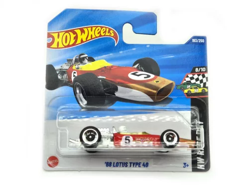 Hot Wheels '68 Lotus Type 49 - HW Race Day 8/10 - 193/250 - Hot Wheels - 1:64