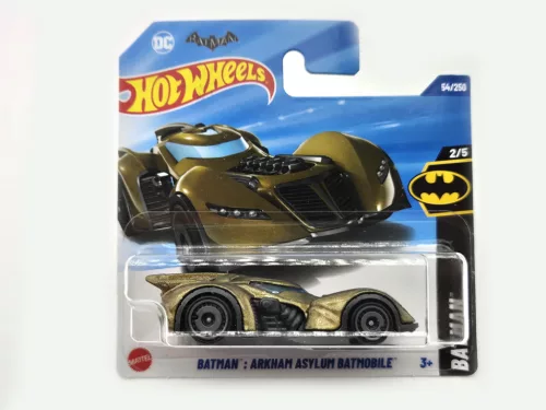 Hot Wheels Batman: Arkham Asylum Batmobile - Batman 2/5 - 54/250 - Hot Wheels - 1:64