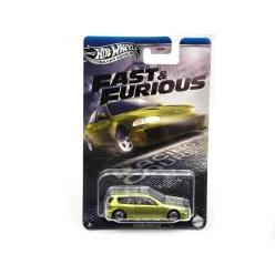   Hot Wheels Honda Civic EG - Silver Series 1/5 - Fast and Furious - long card - Hot Wheels - 1:64