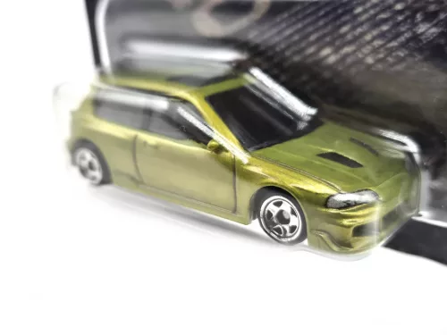 Hot Wheels Honda Civic EG - Silver Series 1/5 - Fast and Furious - long card - Hot Wheels - 1:64