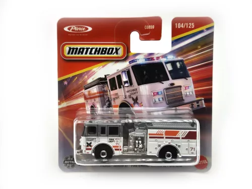 Pierce Arrow XT Fire Engine / Fire Truck - fire truck - 104/125 - Matchbox - 1:64