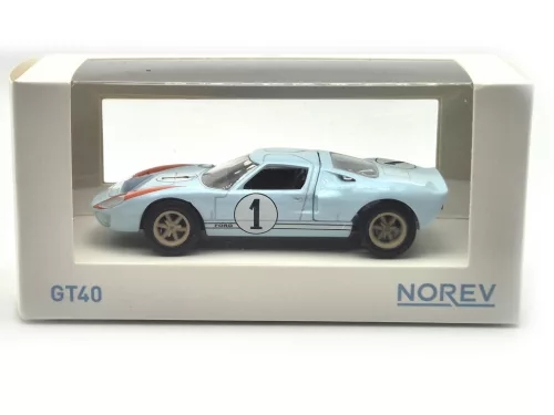 Ford GT40 MKII. 7.0L V8 #2 (1966) - 24h Le Mans - K. Miles - D. Hulme - Norev - 1:43