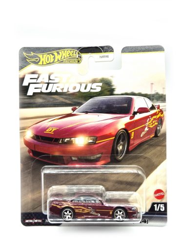 Hot Wheels Fast and Furious - The Fast and the Furious 1/5 - Nissan 240SX (S14) - Hot Wheels - 1:64