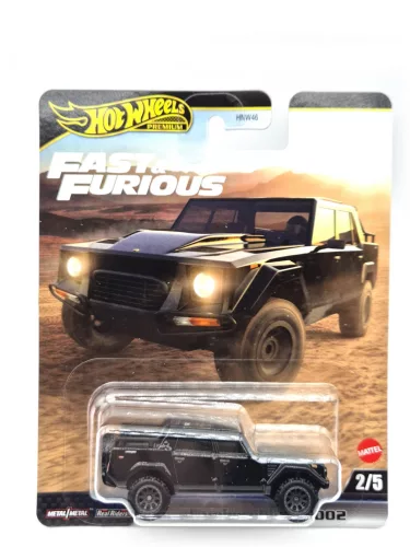 Hot Wheels Fast and Furious – Fast & Furious 2/5 – Lamborghini LM002 – Hot Wheels – 1:64 1/64 die-cast car