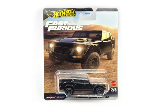 Hot Wheels Fast and Furious – Fast & Furious 2/5 – Lamborghini LM002 – Hot Wheels – 1:64 1/64 die-cast car