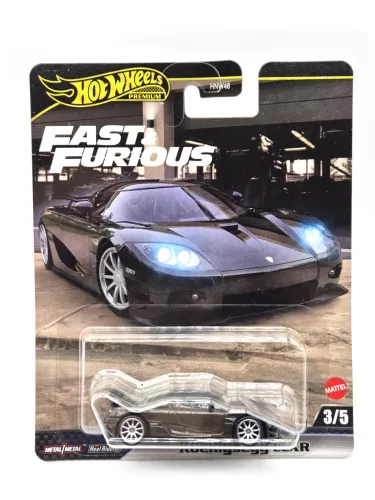 Hot Wheels Fast and Furious - The Fast and the Furious 3/5 - Koenigsegg CCXR - Hot Wheels - 1:64