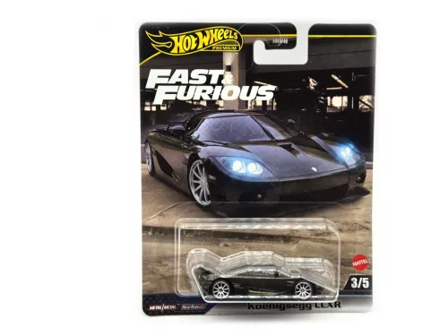 Hot Wheels Fast and Furious - The Fast and the Furious 3/5 - Koenigsegg CCXR - Hot Wheels - 1:64