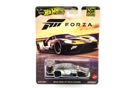 Hot Wheels Premium - Pop Culture - Forza - 2016 Ford GT Race - Hot Wheels - 1:64
