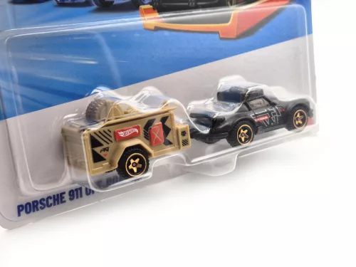 Hot Wheels Track Fleet - Porsche 911 Off-Roader - black - Hot Wheels - 1:64 model car