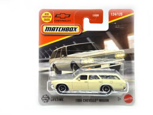 1966 Chevelle Wagon - 124/125 - blister pack - Matchbox - 1:64
