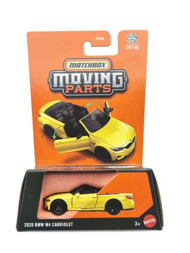 Matchbox Moving Parts - 2020 BMW M4 Convertible - Matchbox - 1:64