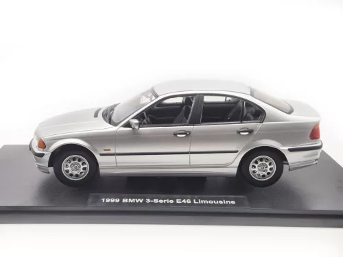 BMW E46 sedan (1999) - silver - KK-Scale - 1:18
