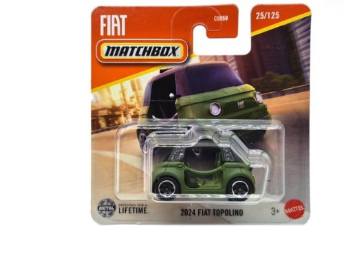 Fiat Topolino - 2024 - 25/125 - blister pack - Matchbox - 1:64