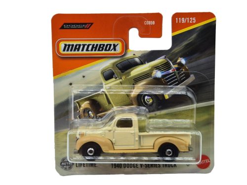 Dodge V-Series Truck (1940) - 119/125 - blister pack - Matchbox - 1:64