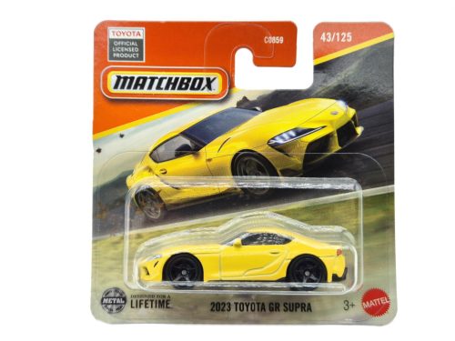 Toyota GR Supra (2023) - 43/125 - blister pack - Matchbox - 1:64