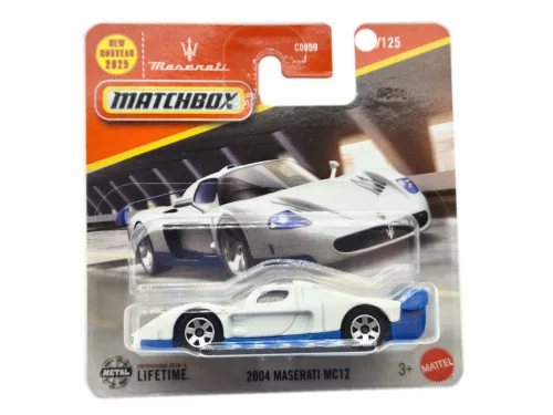 Maserati MC12 (2004) - 86/125 - blister pack - Matchbox - 1:64
