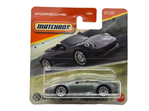 Porsche 911 Carrera Cabriolet - 27/125 - blister pack - Matchbox - 1:64