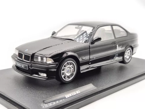 BMW E36 M3 (1994) - black - Solido - 1:18