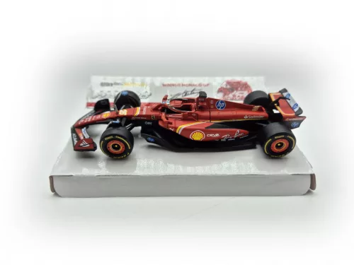 Ferrari SF-24 F1 #16 (2024) – Monaco GP Winner – Charles Leclerc – Bburago – 1:43