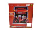 Ferrari Pit Stop - box diorama - SF-24 F1 #16 (2024) - Charles Leclerc - with mechanics - Bburago - 1:43