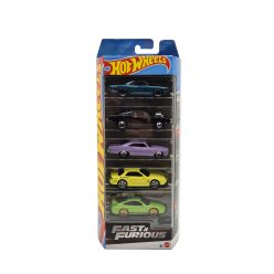 Hot Wheels 5-Car Set - Fast & Furious - 1:64