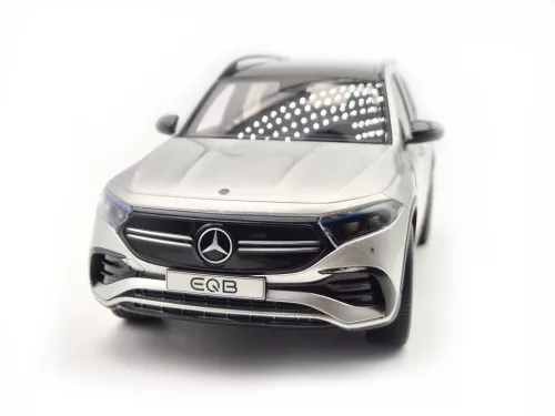 Mercedes Benz EQB (2021) - iridium silver - NZG - 1:18