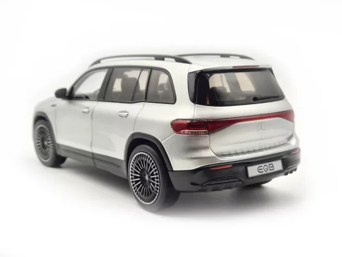 Mercedes Benz EQB (2021) - iridium silver - NZG - 1:18