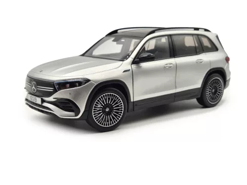 Mercedes Benz EQB (2021) - iridium silver - NZG - 1:18