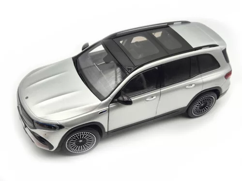 Mercedes Benz EQB (2021) - iridium silver - NZG - 1:18