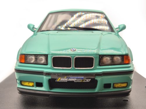 BMW E36 M3 Coupe (1991) - mint green - Solido - 1:18