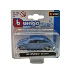 Volkswagen VW Beetle (1965) - blue - Bburago - 1:64