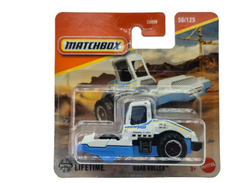 Road Roller - road roller - 50/125 - blister pack - Matchbox - 1:64